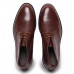 Men's shoes brown genuine leather Martin boots British short desert boots men's leather shoes autumn and winter 124501